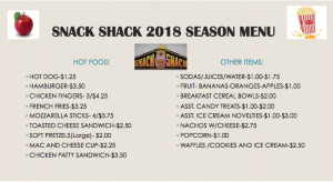 crackshack menu